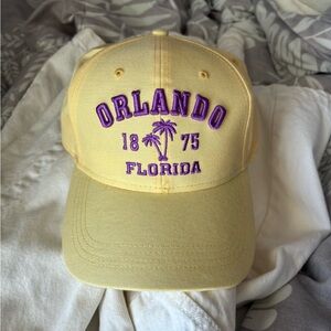 Yellow Orlando Florida Cap